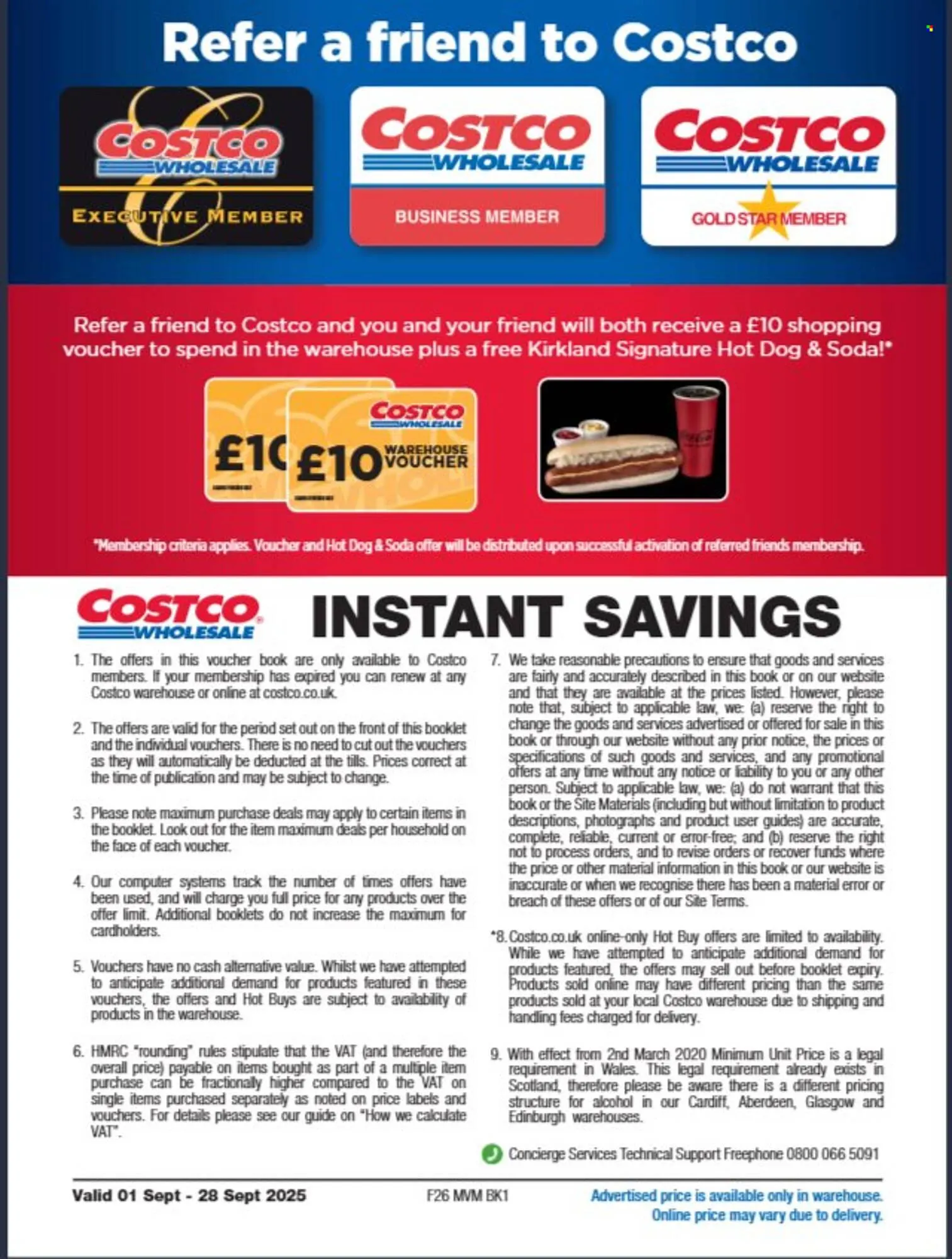 Costco leaflet from 1 September to 28 September 2025 - Catalogue Page 34
