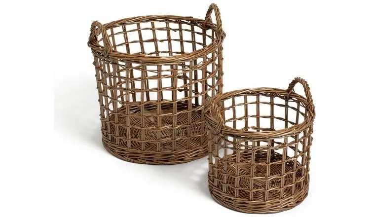 Habitat Pack of 2 Fisherman Baskets