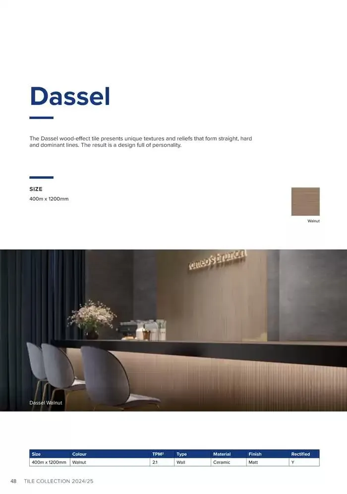 Tile Collection  from 14 January to 31 May 2025 - Catalogue Page 48