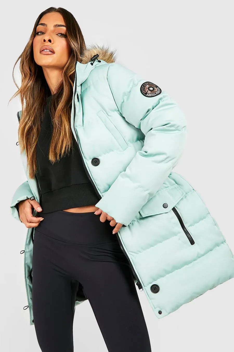 Luxe Mountaineering Parka Coat