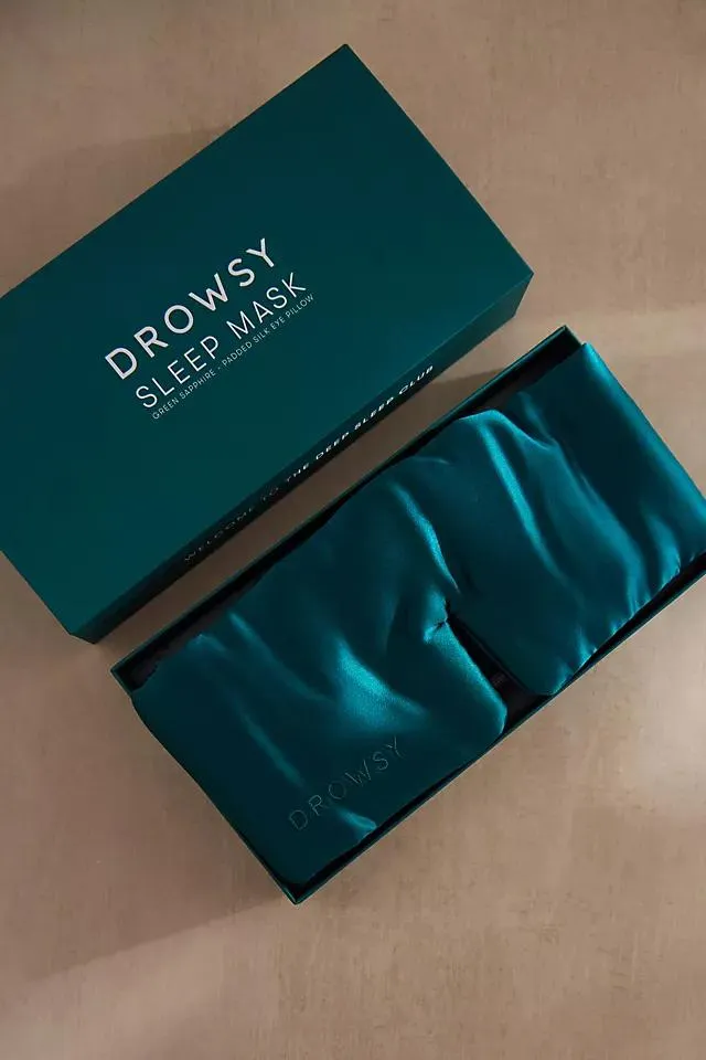 Drowsy Padded Blackout Silk Eye Mask