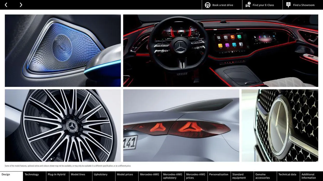 Mercedes Benz New E-Class Saloon from 14 August to 14 August 2025 - Catalogue Page 2