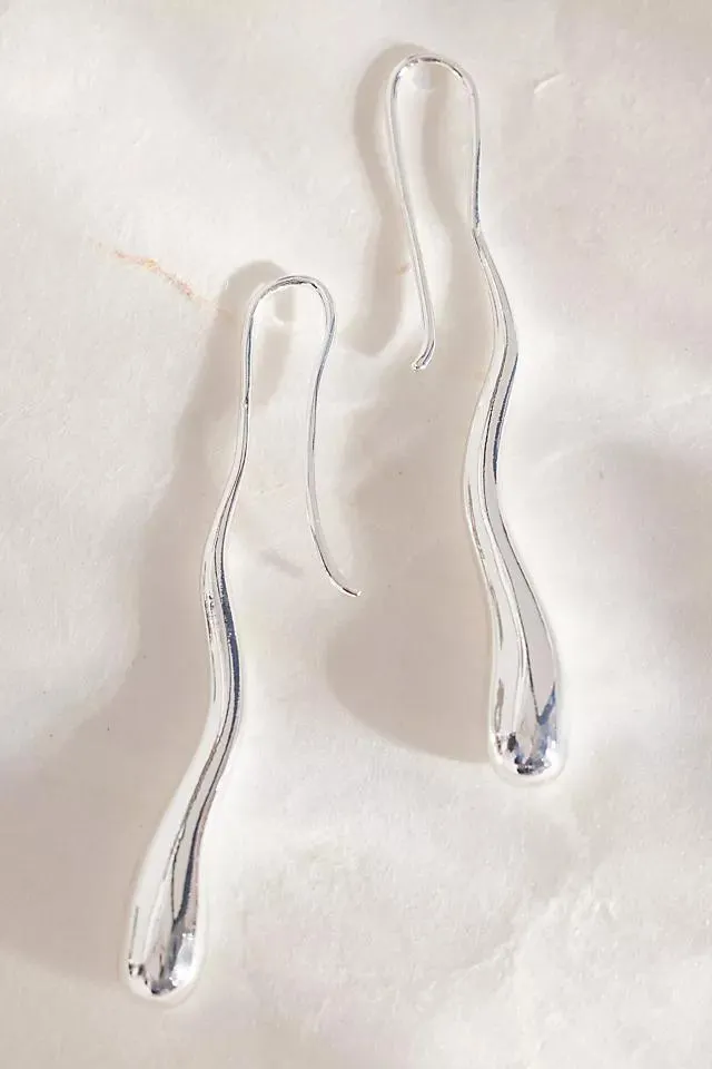 Slinky Teardrop Earrings