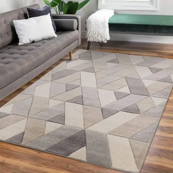 Sarasota Natural Geometric Rug