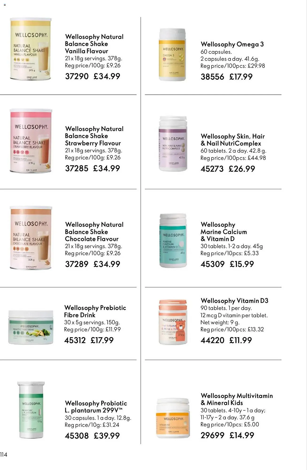 Oriflame catalogue from 25 March to 15 April 2026 - Catalogue Page 114