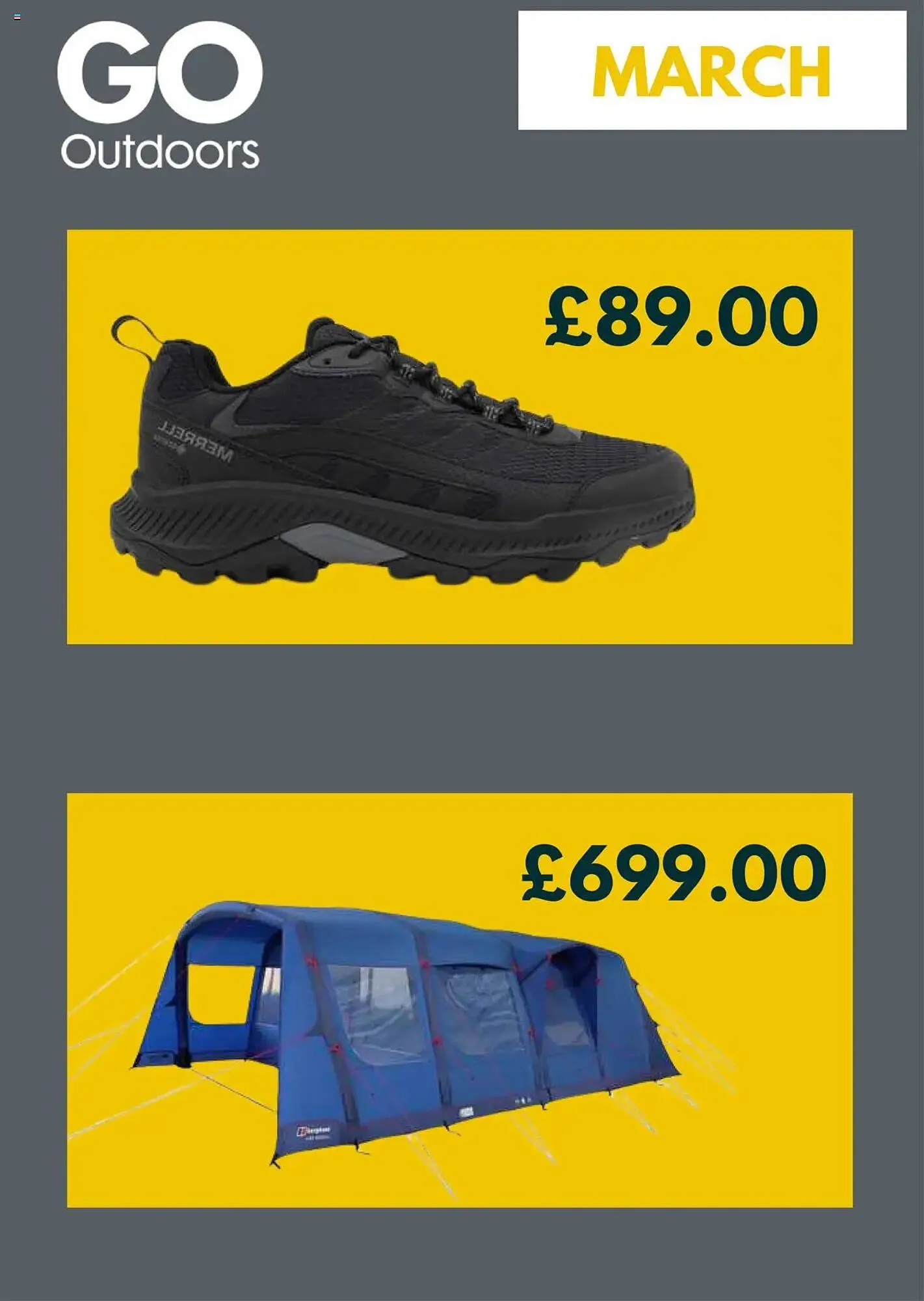 GO Outdoors leaflet from 4 March to 4 April 2025 - Catalogue Page 2