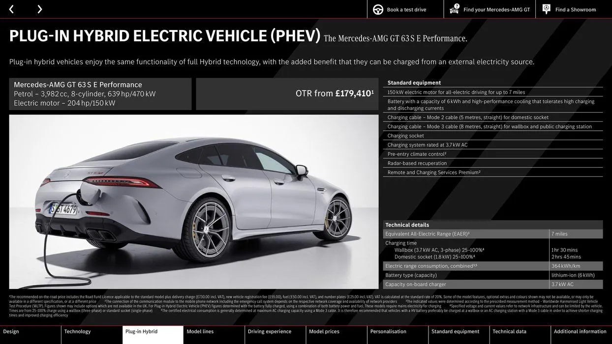 Mercedes-AMG GT 4-Door Coupé from 22 August to 22 August 2025 - Catalogue Page 9