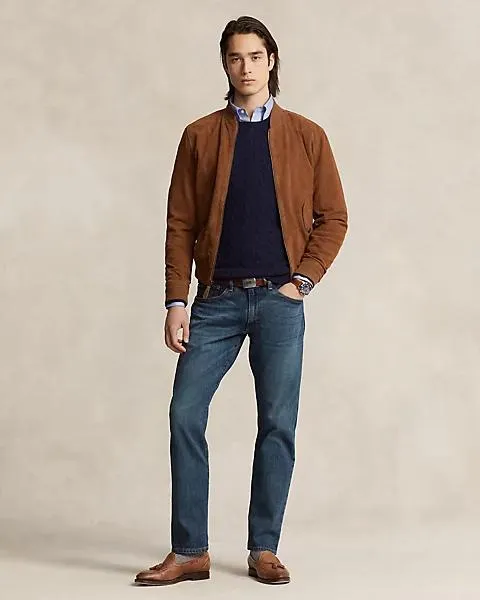 Varick Slim Straight Stretch Jean