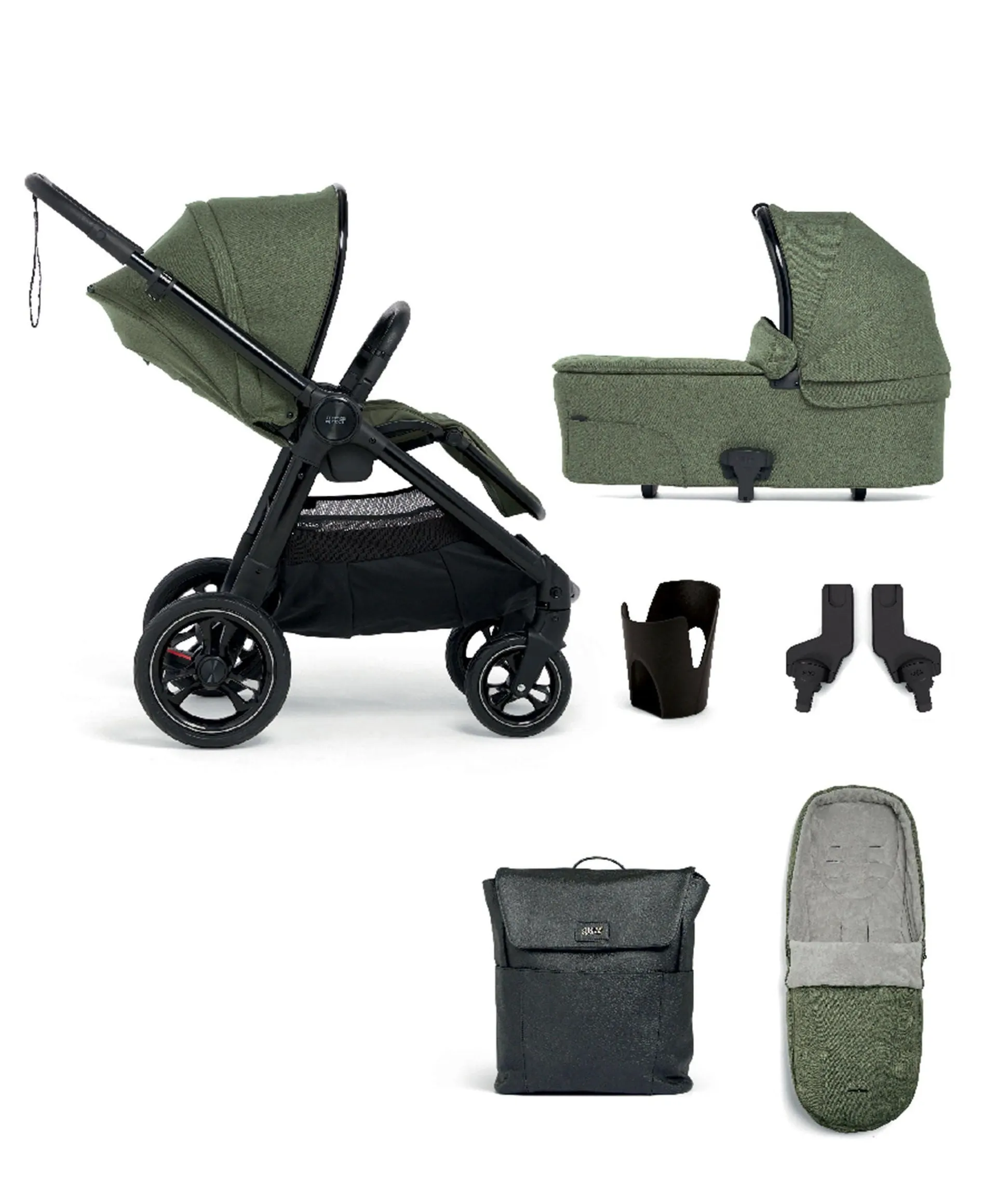 Ocarro Pushchair Bundle (6 pieces) - Juniper