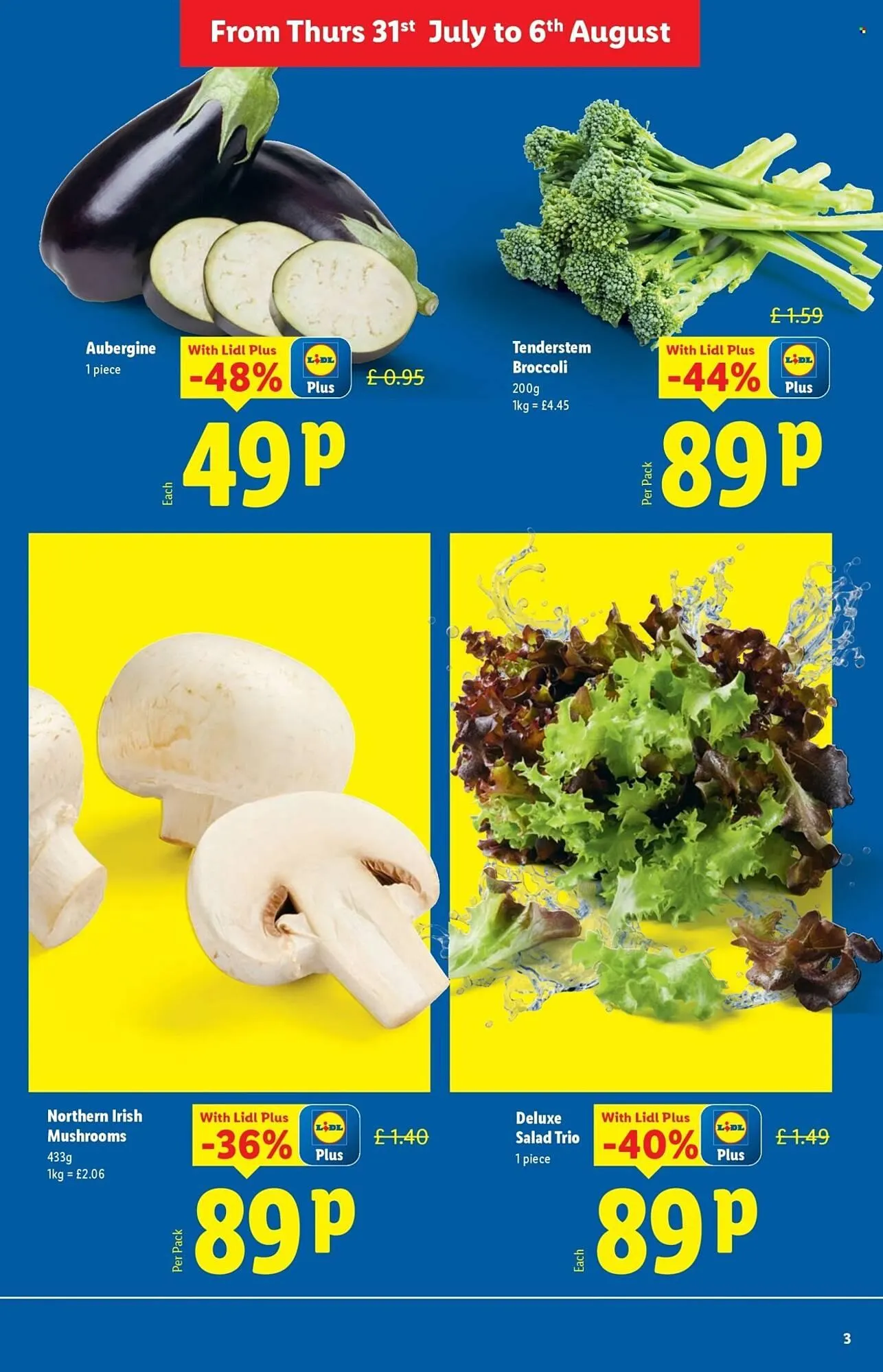 Lidl leaflet from 31 July to 6 August 2025 - Catalogue Page 3