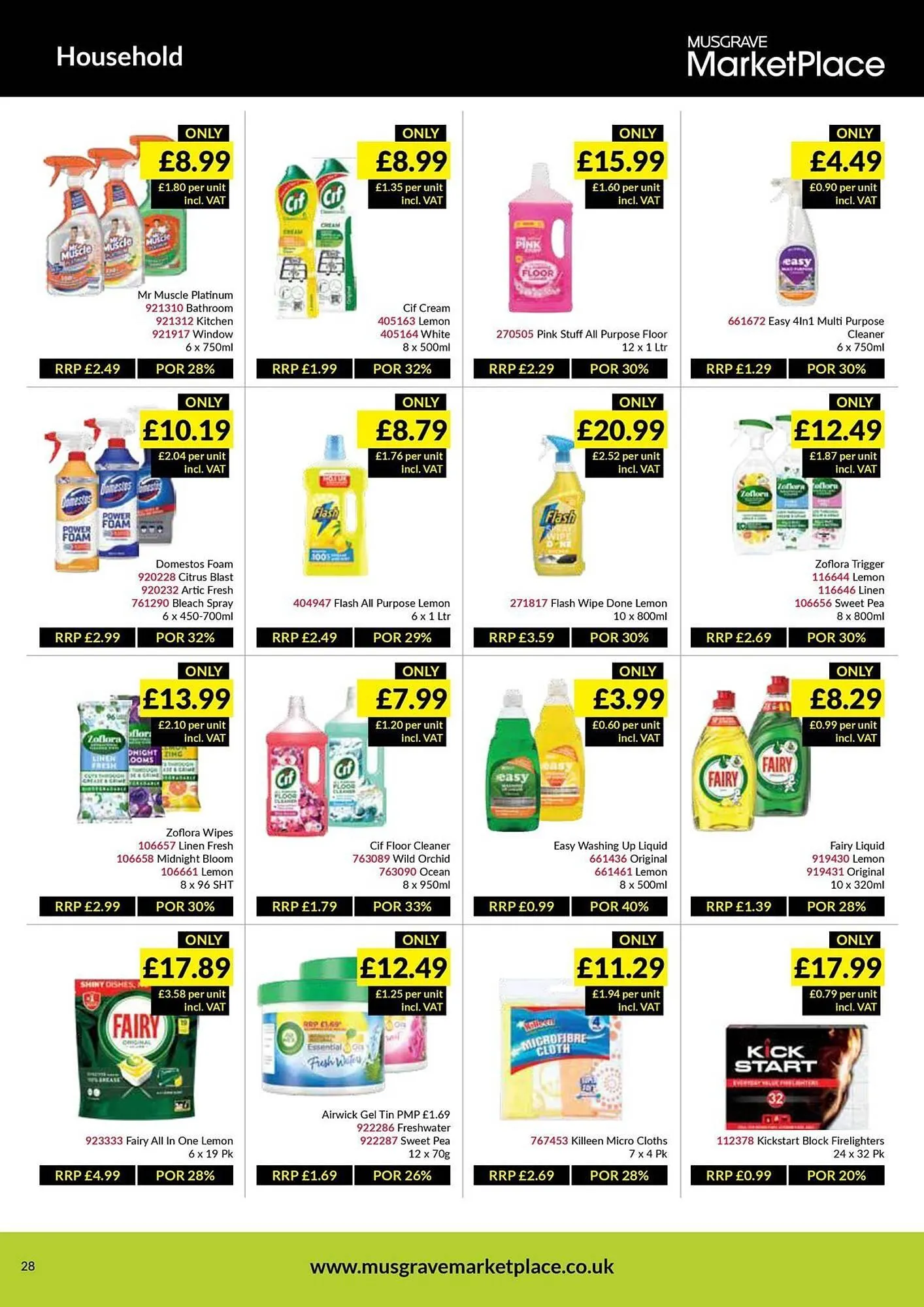 Musgrave MarketPlace leaflet from 23 June to 13 July 2025 - Catalogue Page 28