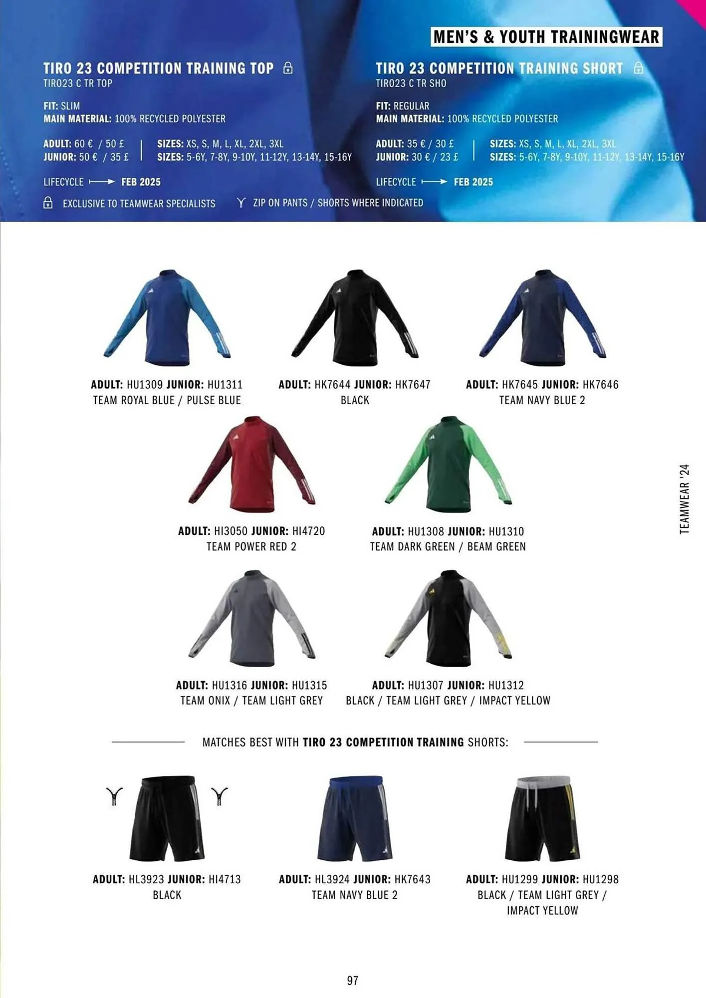 Adidas leaflet from 11 March to 31 December 2024 - Catalogue Page 97