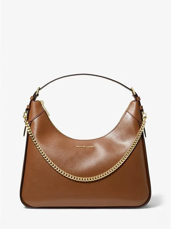 Wilma Large Leather Shoulder Bag