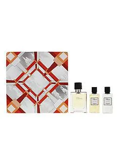 Hermes Terre D’ Hermes 3 Piece Set - Eau De Toilette 50ml, Shower Gel 40ml & Aftershave Lotion 40ml