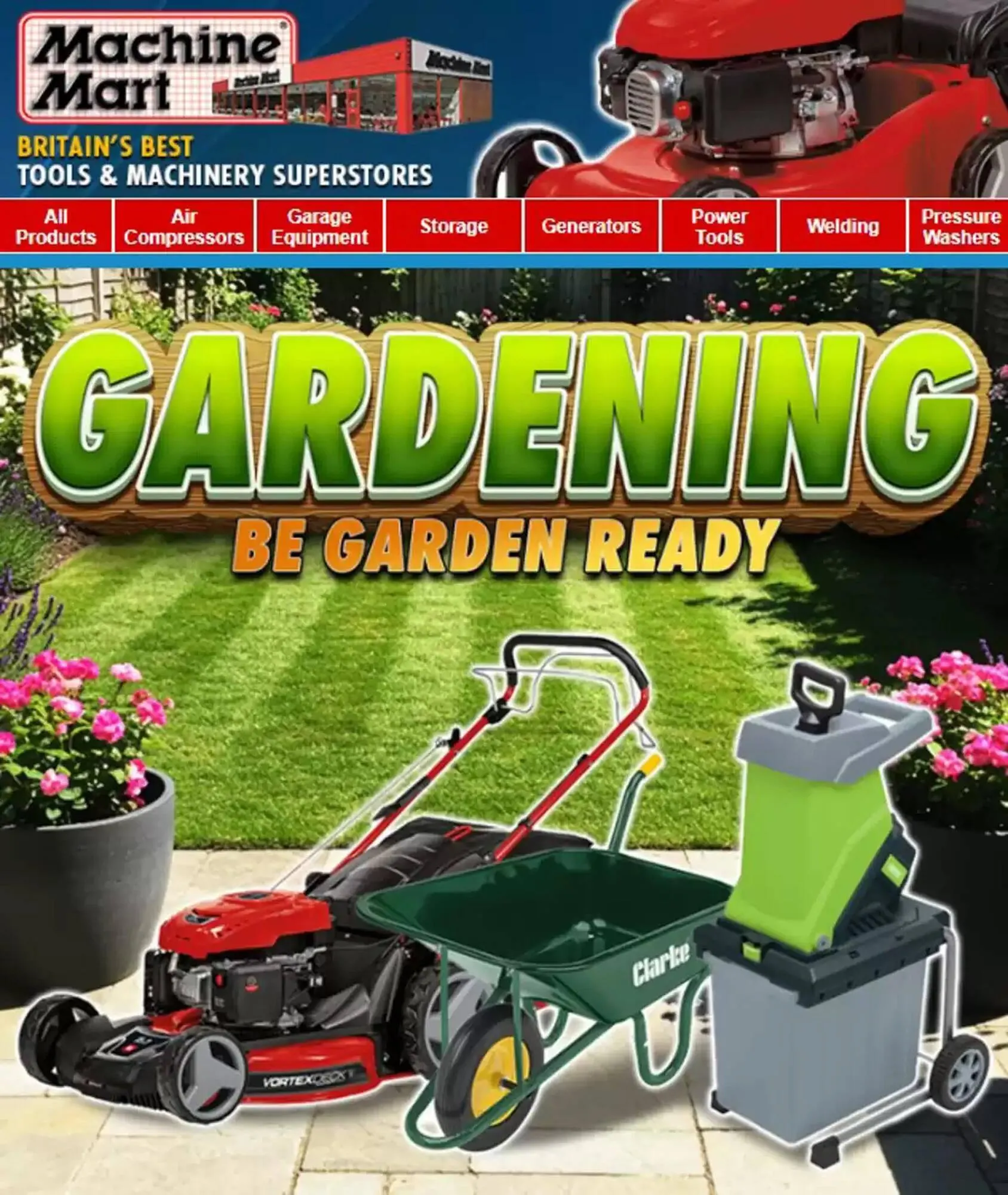 Machine Mart leaflet from 19 March to 1 April 2025 - Catalogue Page 1