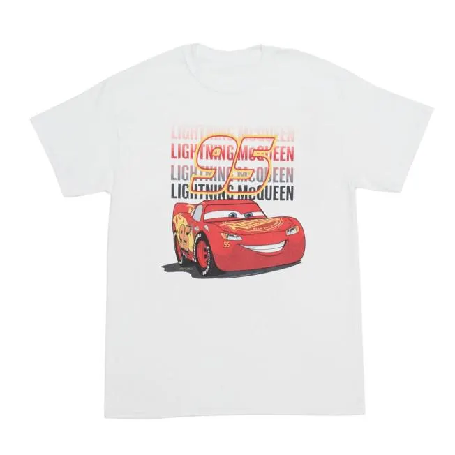 Lightning McQueen Customisable T-Shirt For Kids, Disney Pixar Cars