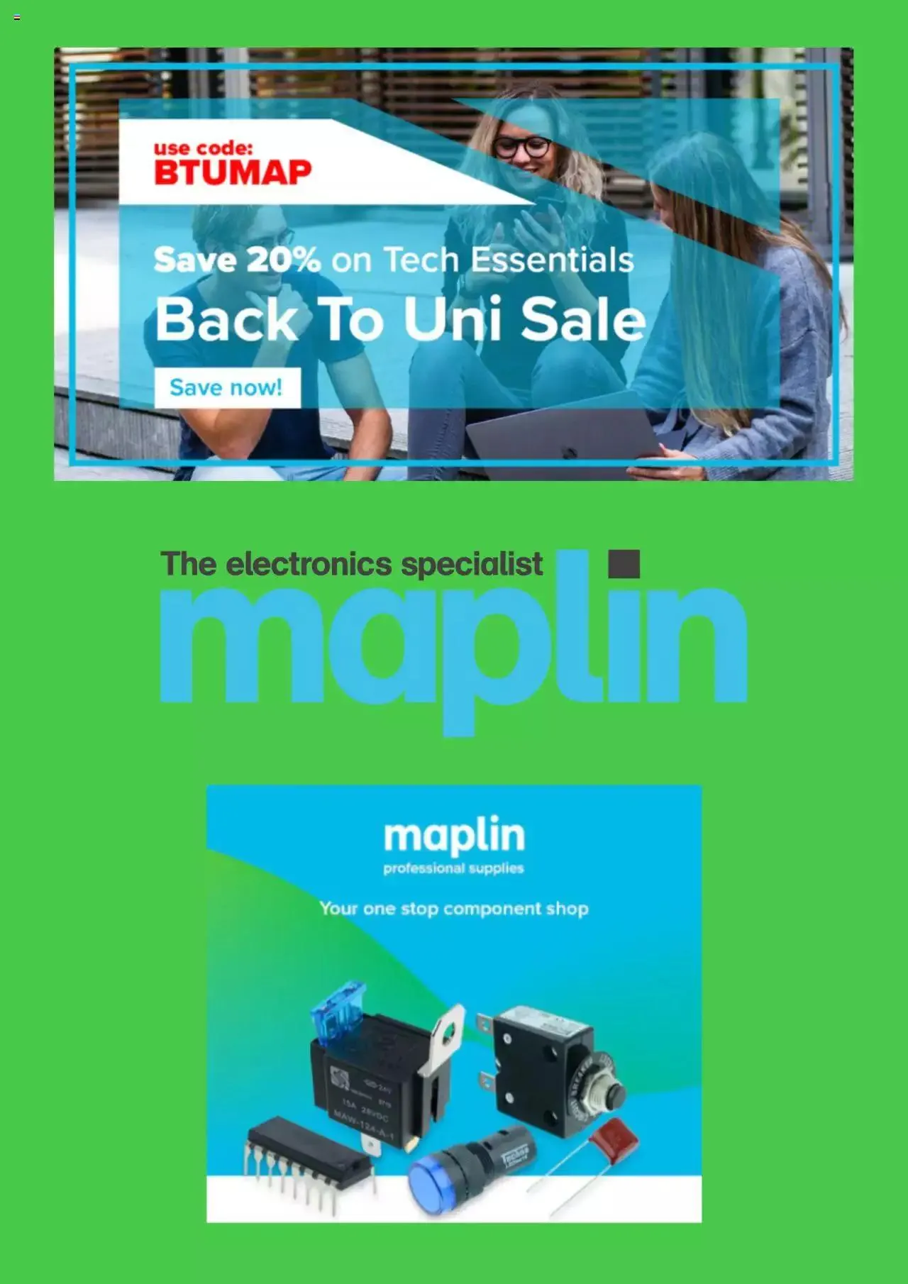 Maplin offers from 5 September to 31 December 2023 - Catalogue Page 1