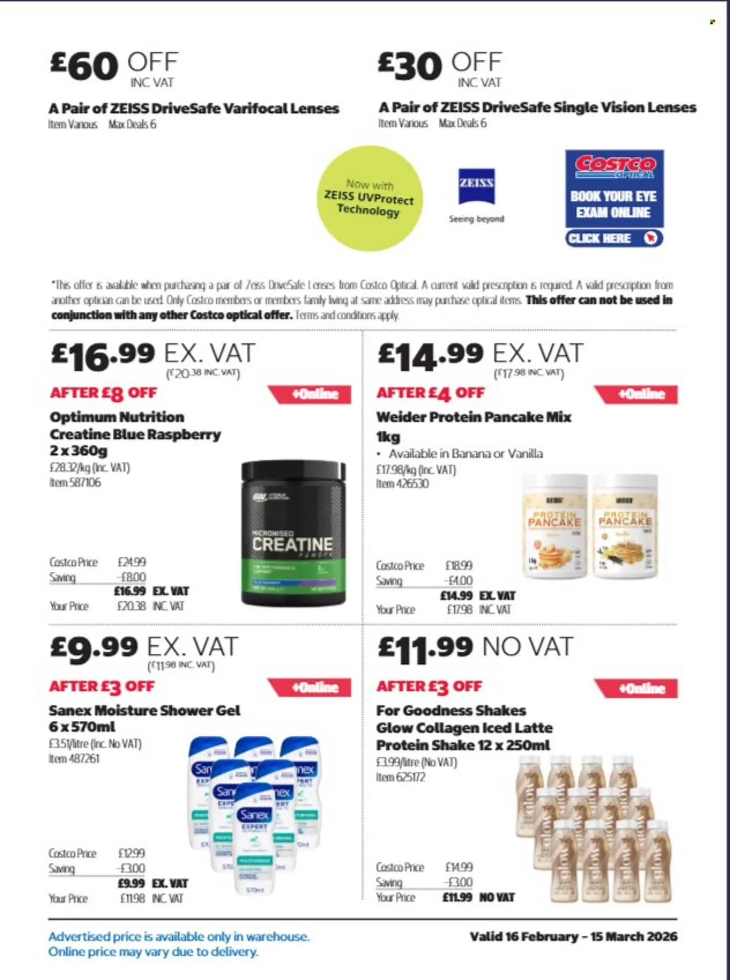 Costco leaflet from 16 February to 15 March 2026 - Catalogue Page 21