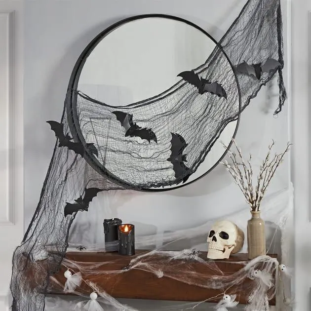 Haunted House Bat Gauze