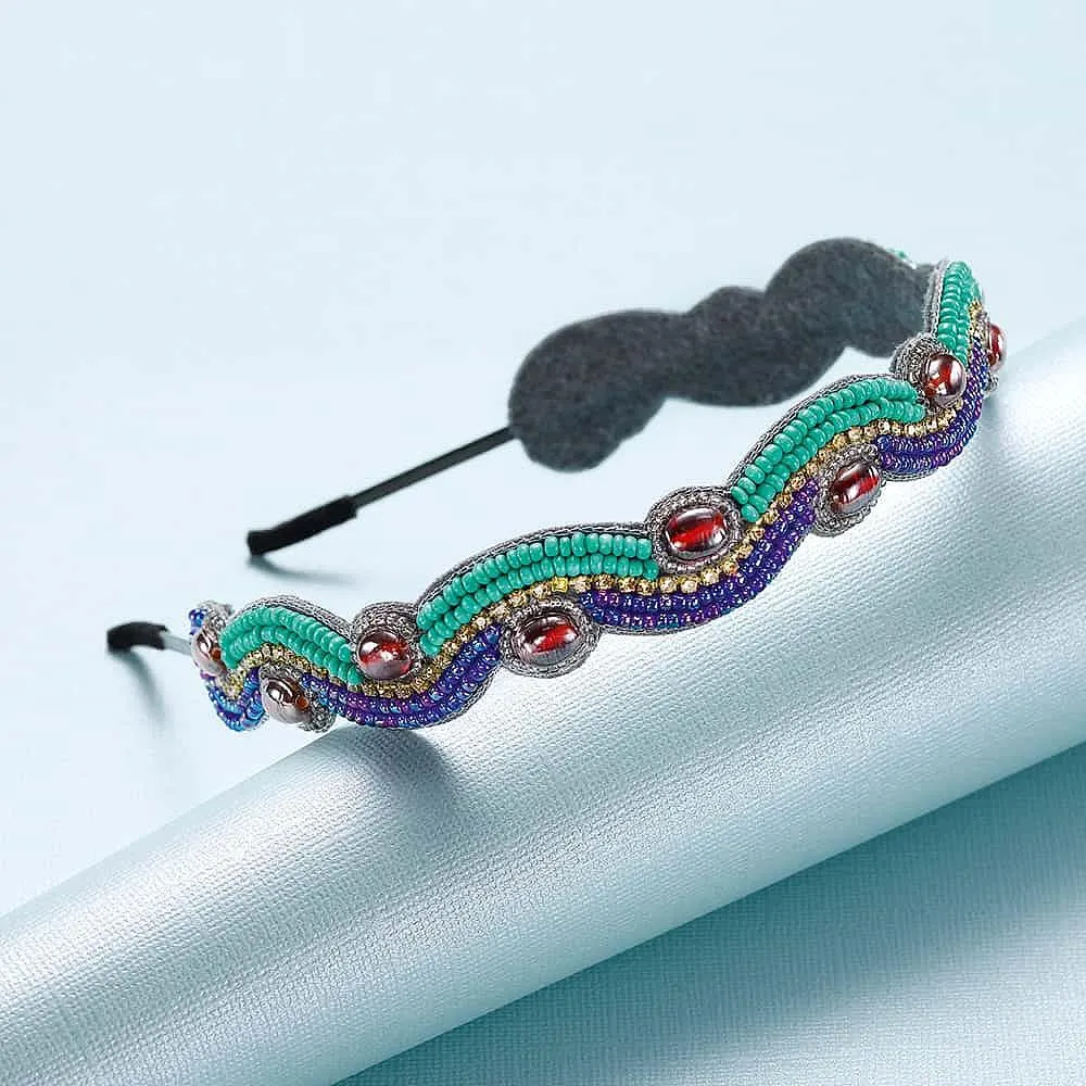 Turquoise Tides Headband