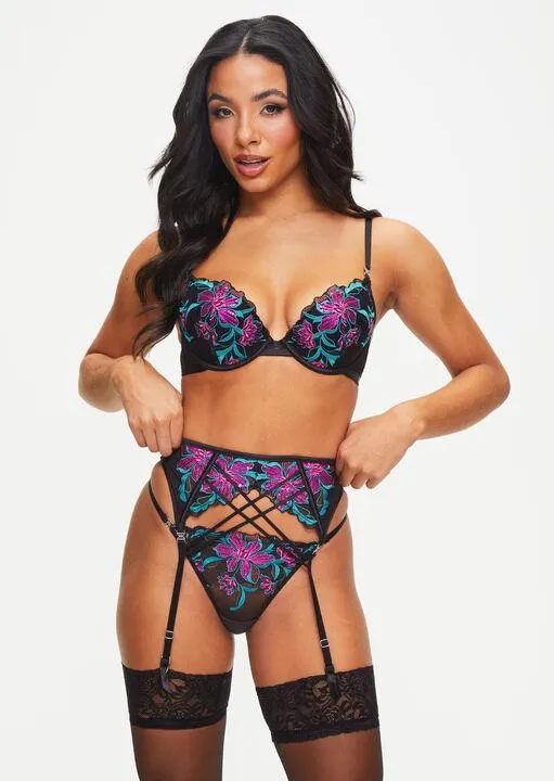 Flourishing Padded Plunge Bra