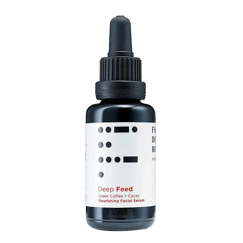 Five Dot Botanics- Deep Feed Green Coffee - Cacay Nourishing Facial Serum 30ml