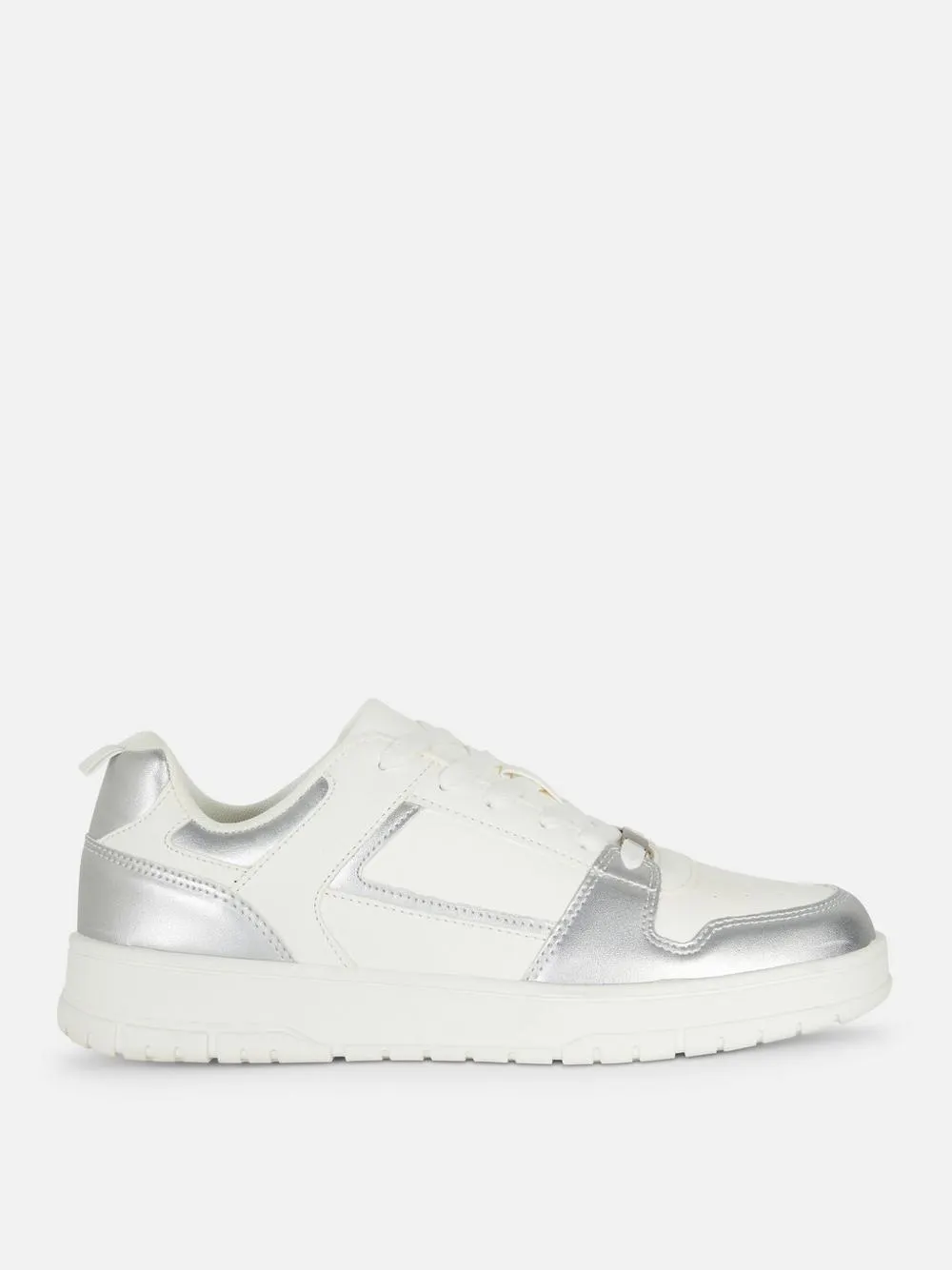 Metallic Chunky Trainers