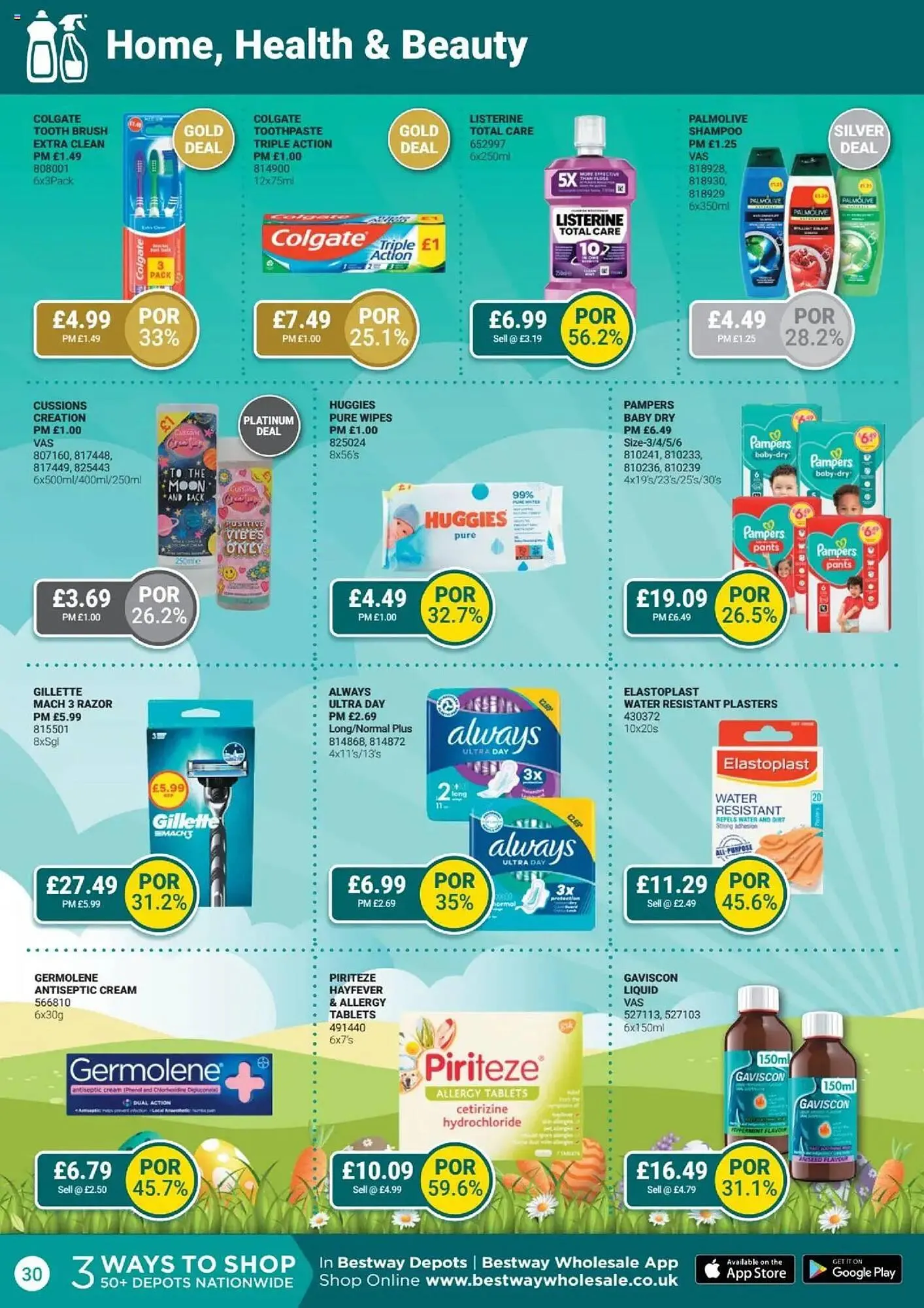 Bestway leaflet from 28 March to 24 April 2025 - Catalogue Page 30