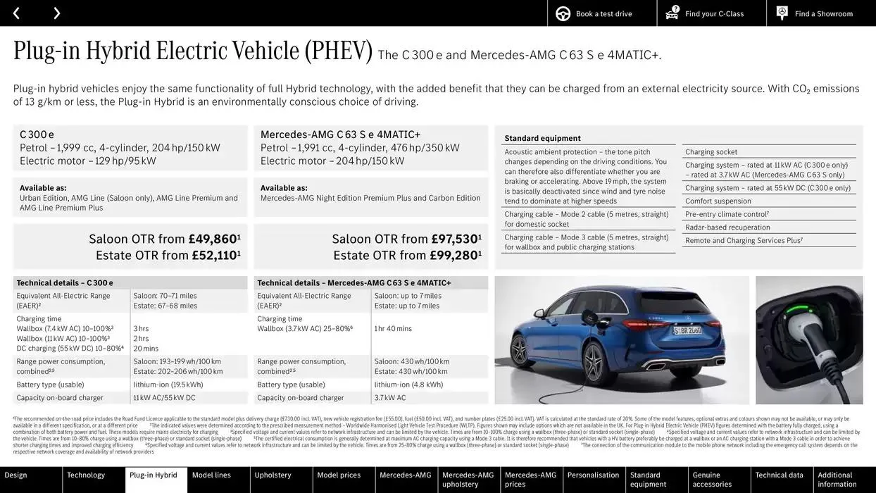 Mercedes Benz C-Class Saloon from 9 October to 9 October 2025 - Catalogue Page 16