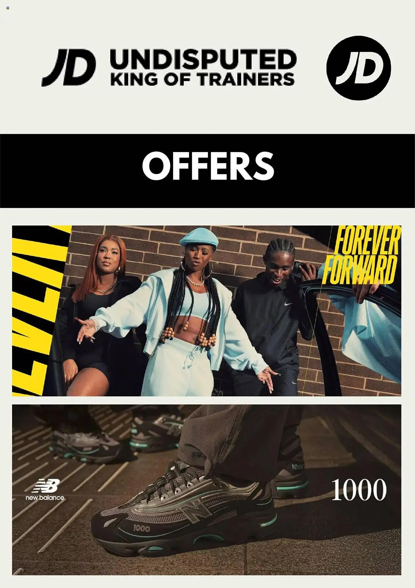 JD Sports leaflet from 15 April to 14 May 2025 - Catalogue Page 1