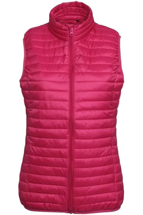 Tribe Womens Fine Line Padded Gilet Bodywarmer