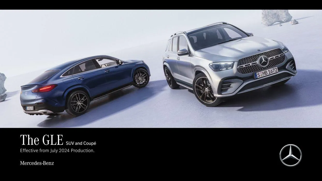 Mercedes Benz New GLE SUV & Coupé from 13 September to 13 September 2025 - Catalogue Page 1