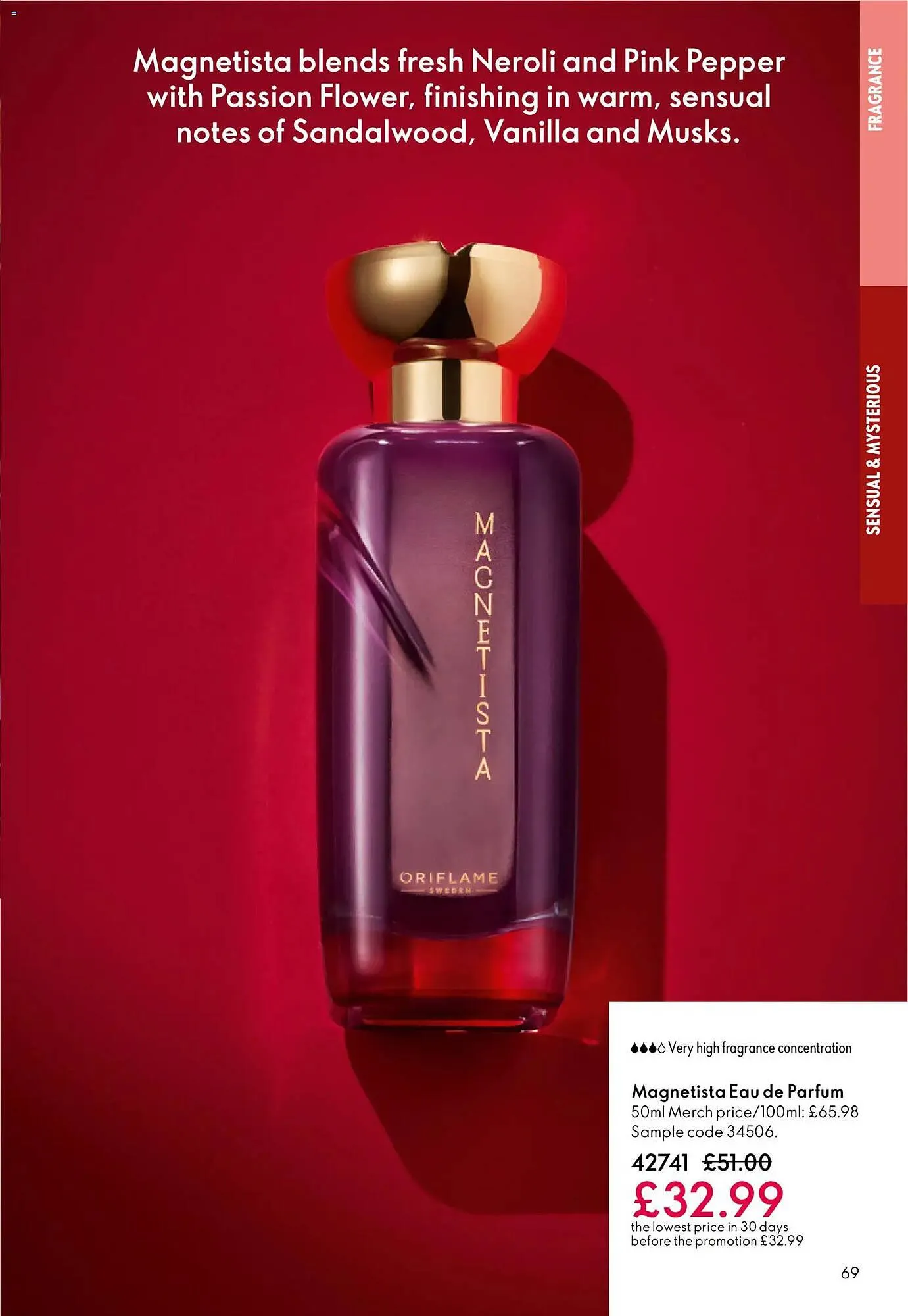 Oriflame catalogue from 24 December to 21 January 2026 - Catalogue Page 69