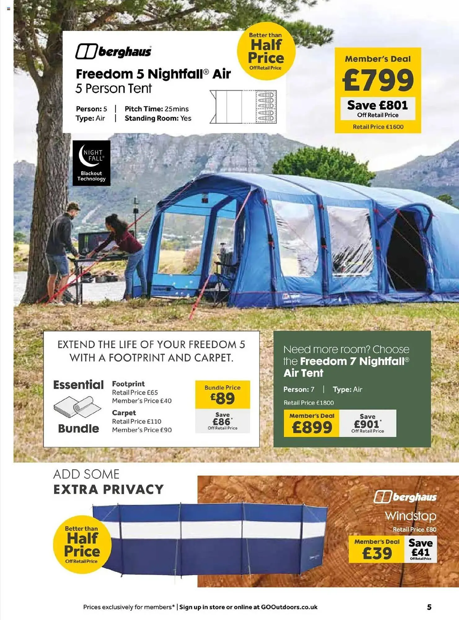 GO Outdoors leaflet from 17 March to 19 April 2025 - Catalogue Page 5