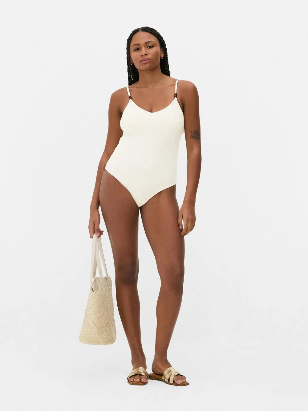 Crochet Control Swimsuit