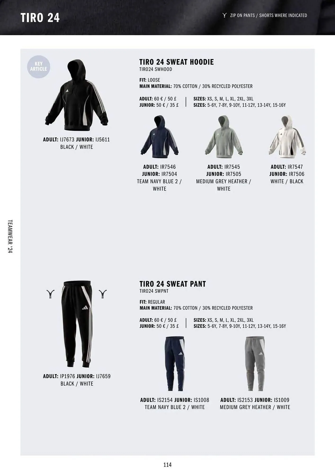 Adidas leaflet from 11 March to 31 December 2024 - Catalogue Page 114