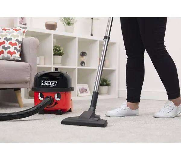 NUMATIC Henry HVR160 Cylinder Vacuum Cleaner - Red