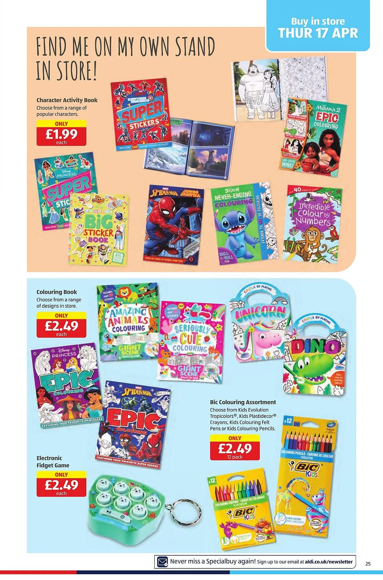 Aldi leaflet from 14 April to 17 April 2025 - Catalogue Page 25