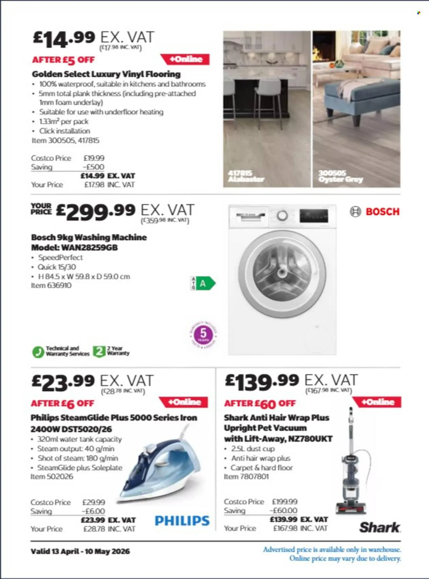 Costco leaflet from 13 April to 10 May 2026 - Catalogue Page 6