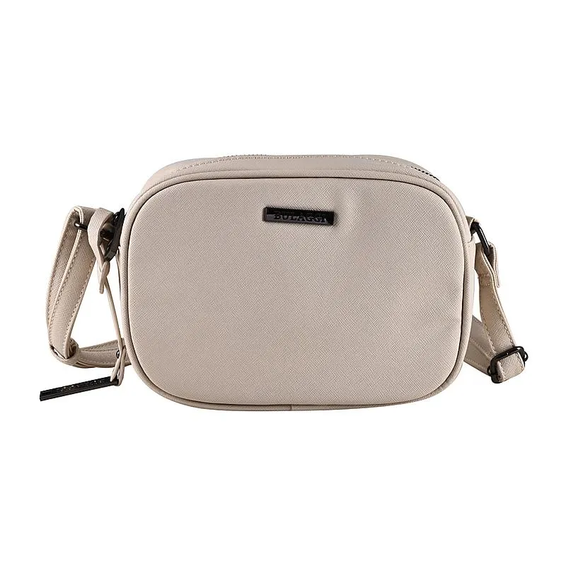 Bulaghi Gauze Crossover Bag in Bone