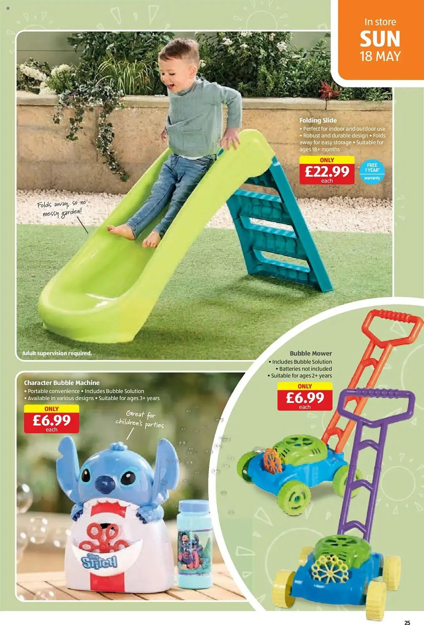 Aldi leaflet from 15 May to 18 May 2025 - Catalogue Page 25