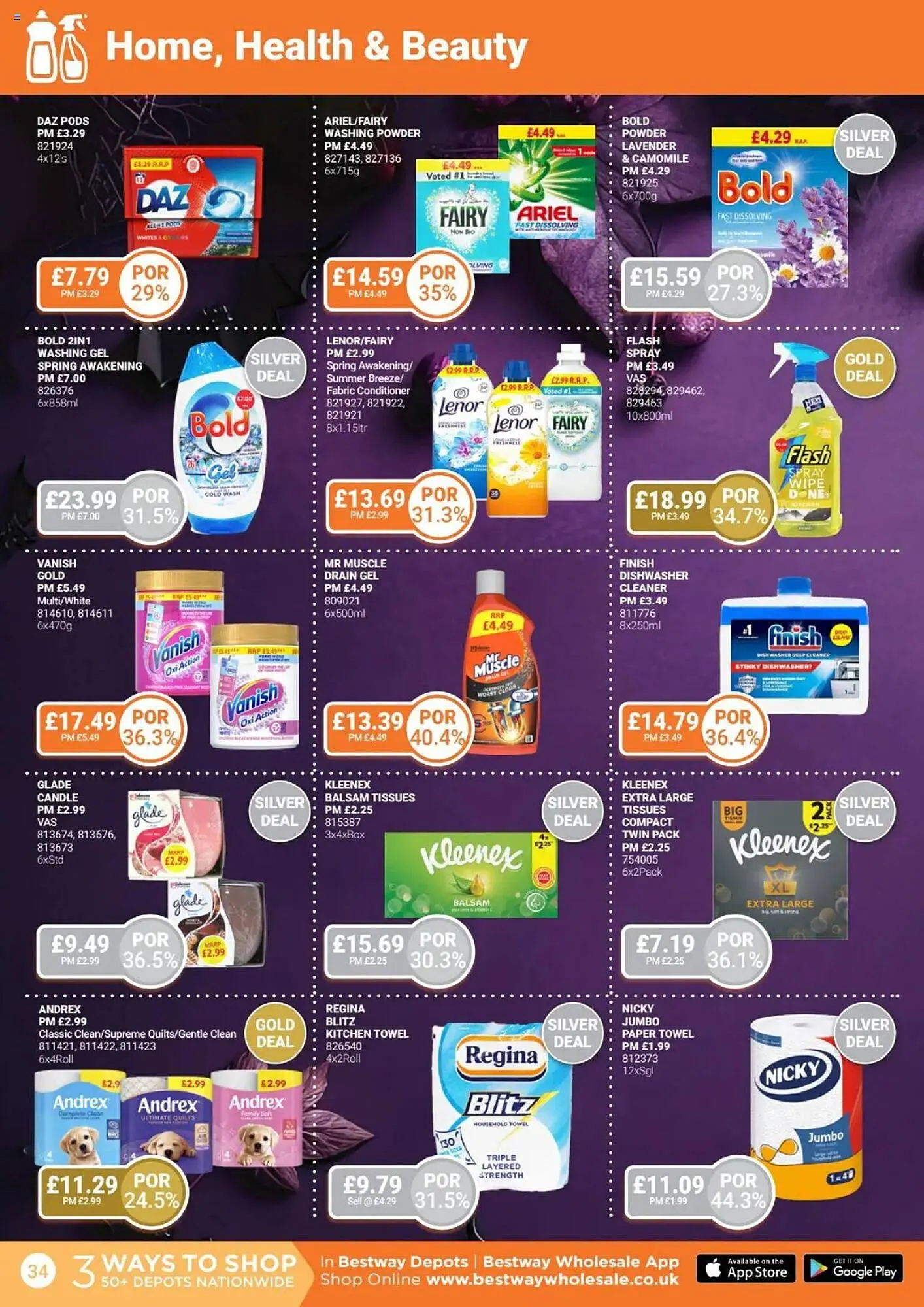 Bestway leaflet from 10 October to 6 November 2025 - Catalogue Page 34