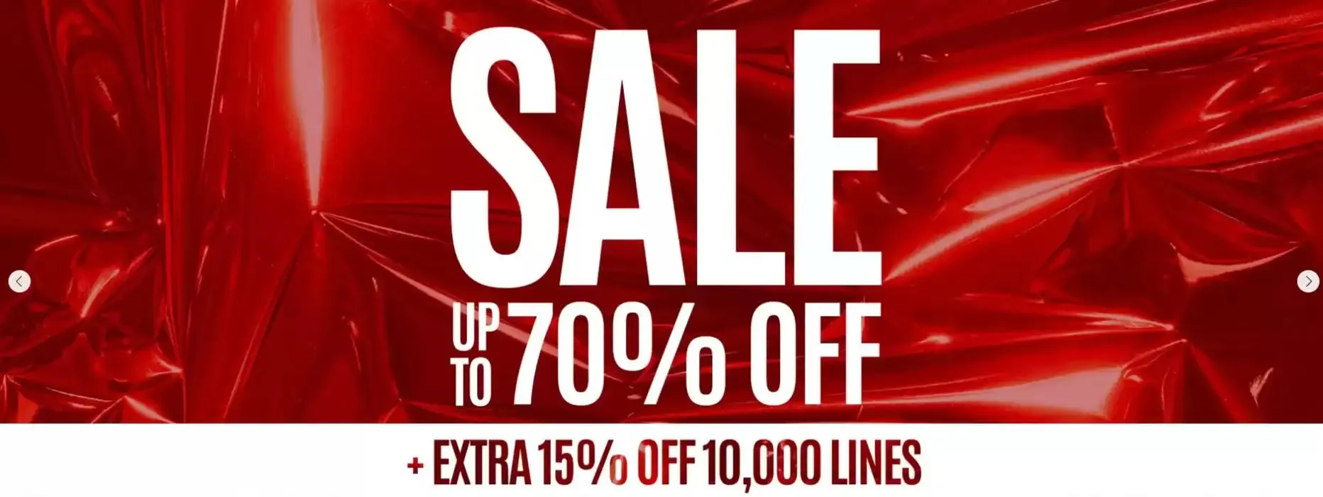 Sale Up To 70% Off  - 1