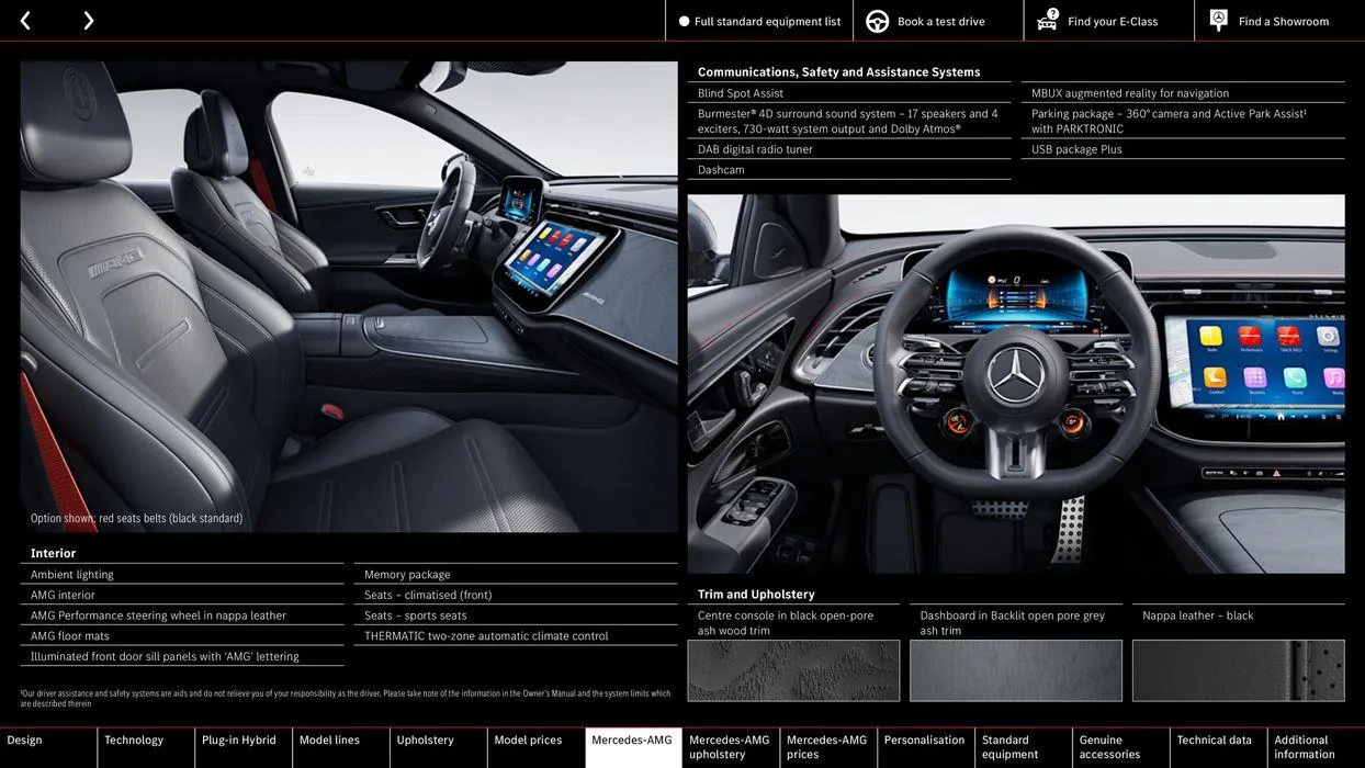 Mercedes Benz New E-Class Saloon from 31 August to 31 August 2025 - Catalogue Page 45