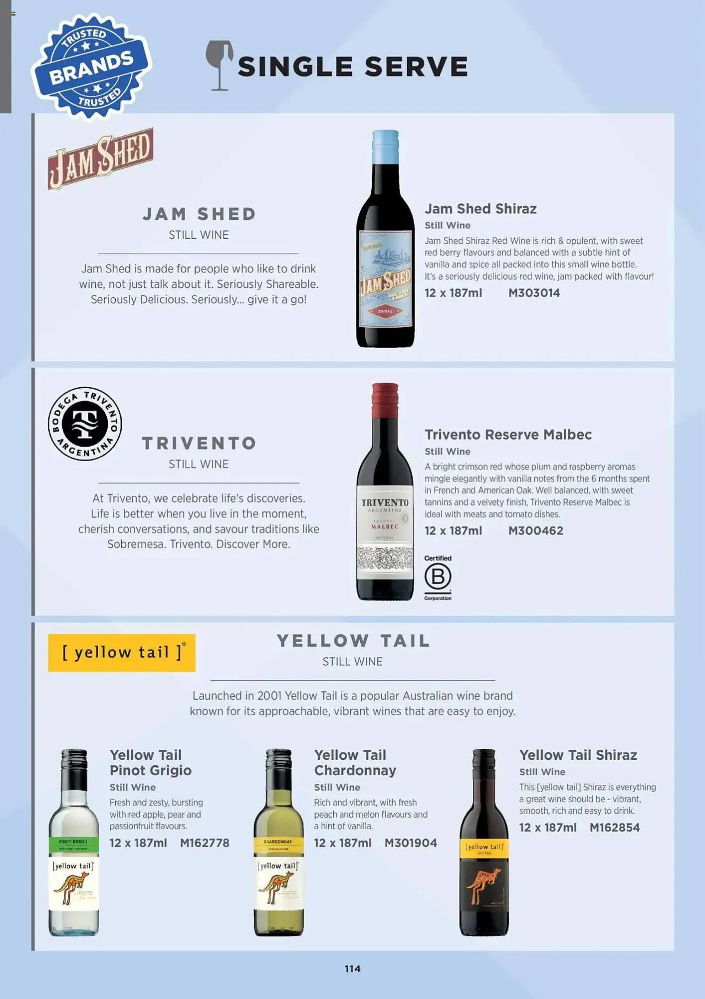 Booker Wholesale leaflet from 7 July to 1 January 2026 - Catalogue Page 114