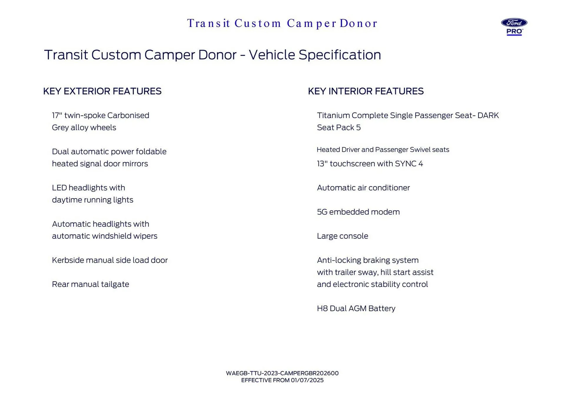 Ford leaflet from 1 October to 31 October 2025 - Catalogue Page 3