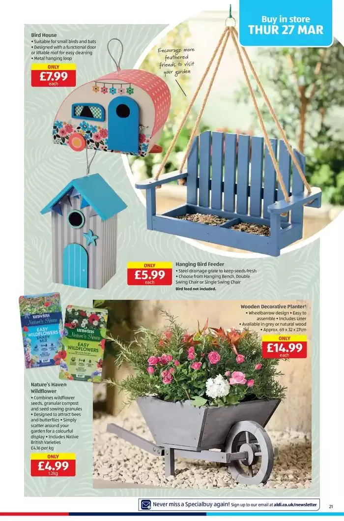 Aldi weekly offers from 27 March to 30 March 2025 - Catalogue Page 21
