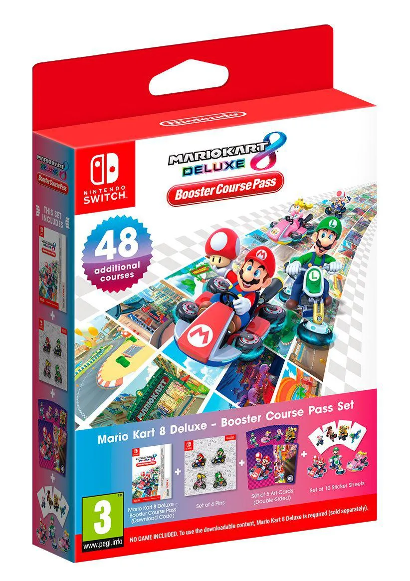 Mario Kart 8 Deluxe Booster Pass Set (Switch on Nintendo Switch