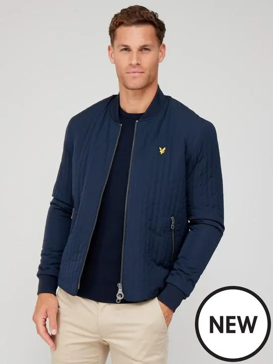Lyle & Scott Quilted Liner Jacket - Navy
