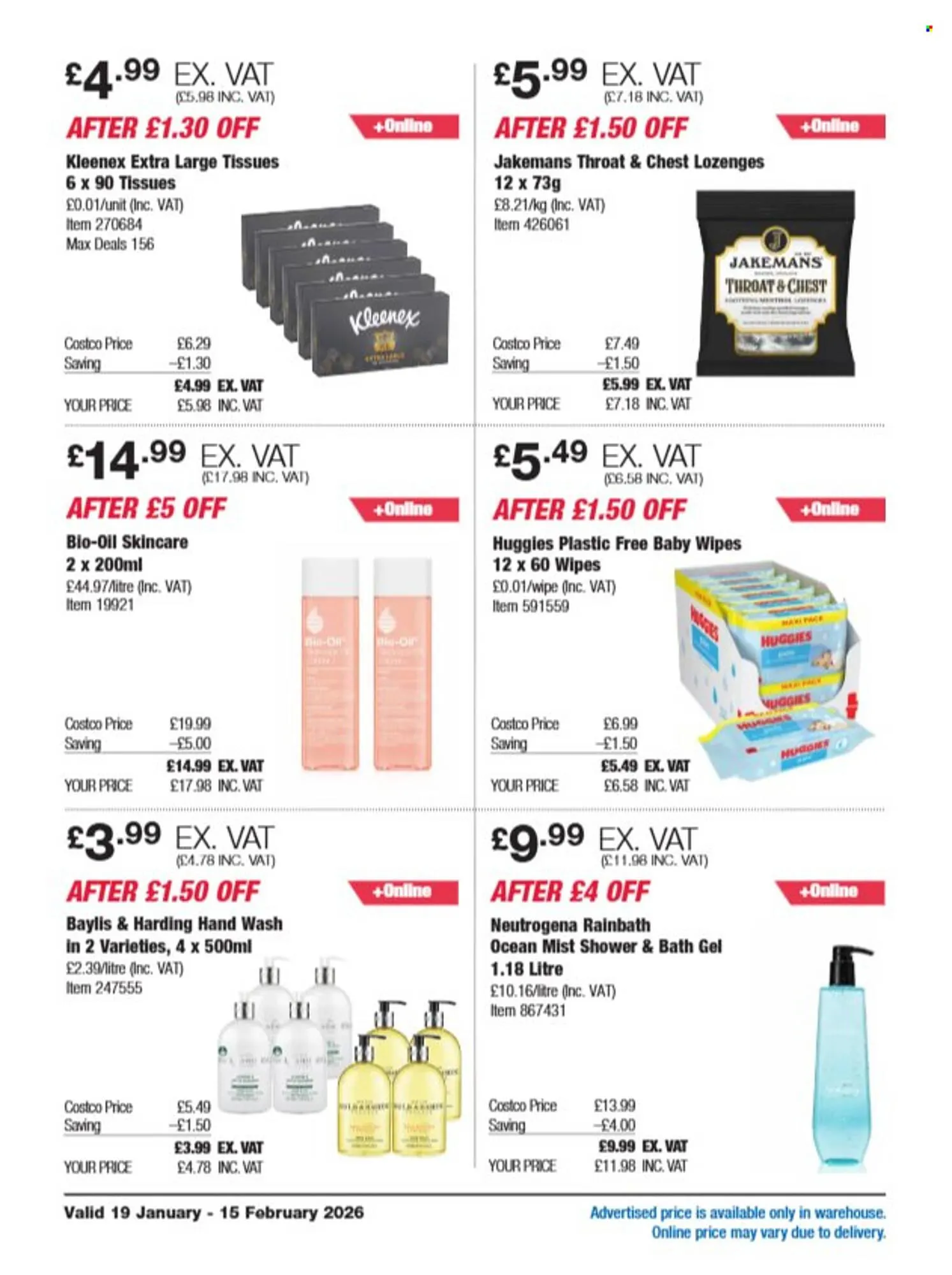 Costco leaflet from 10 January to 15 February 2026 - Catalogue Page 20